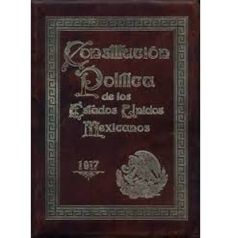 Constitución Política de los estados Unidos Mexicanos de 1917