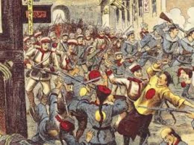 Start of Boxer Rebellion