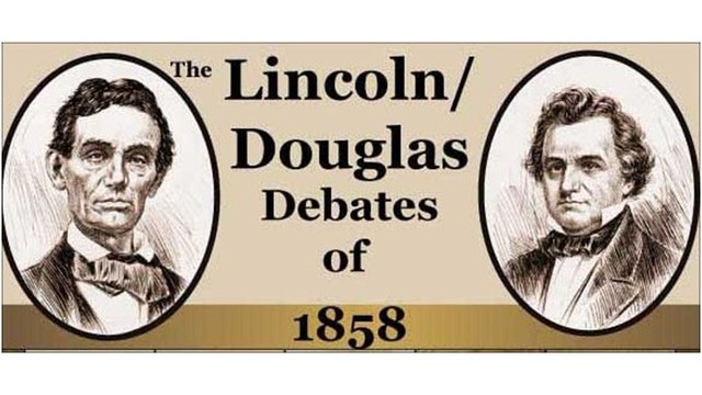 Abraham Licoln and Stephen Douglass debates