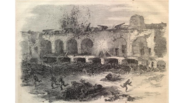 Atack on Fort Sumter