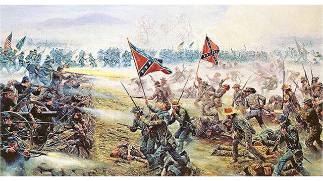 Battle at Gettysburg