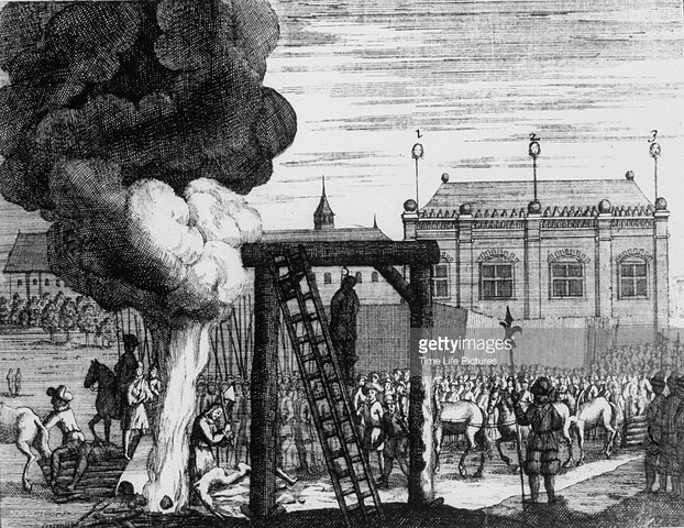 Death of Oliver Cromwell