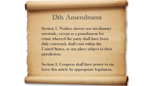 The Thirteenth Amendment