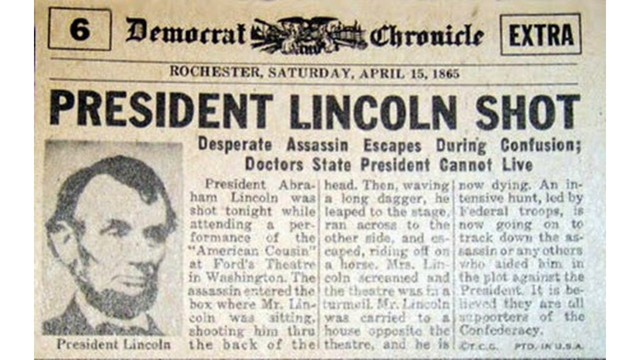 Assasination of Abraham Lincoln