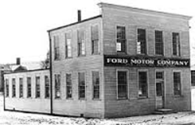 Ford company was founded