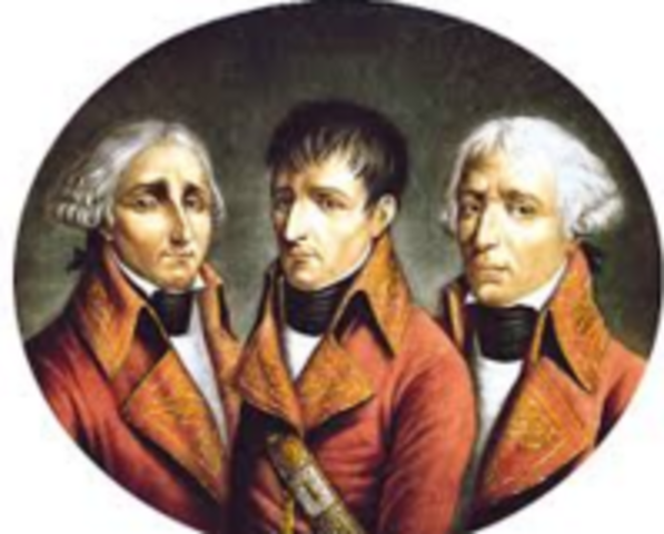 Napoleon becomes head of the French state, establishes the consulate