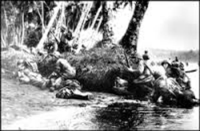 General MacArthur and Admiral Chester W. Nimitz launched an "Island Hopping" campaign in which they were trying to capture the Pacific islands one by one, advancing towards Japan and bypassing and isolating centres of resistance.