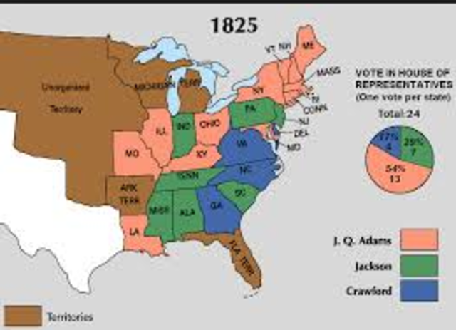 Jackson claimed he won because of a corrupt bargain