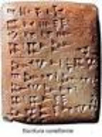 INVENCIÓN DE LA ESCRITURA