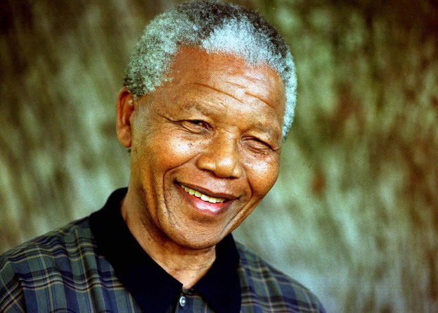 Nelson Rolihlahla Mandela, born