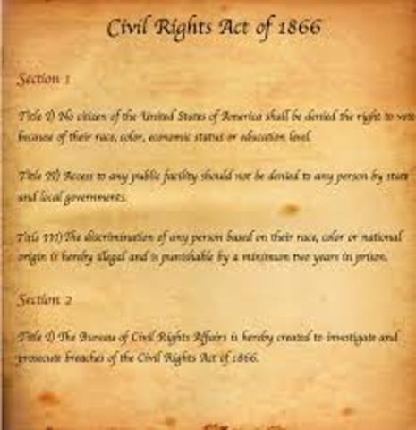Civil Rights Act of 1866