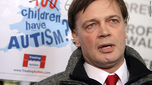 Dr. Andrew Wakefield publishes false study linking vaccines to autism