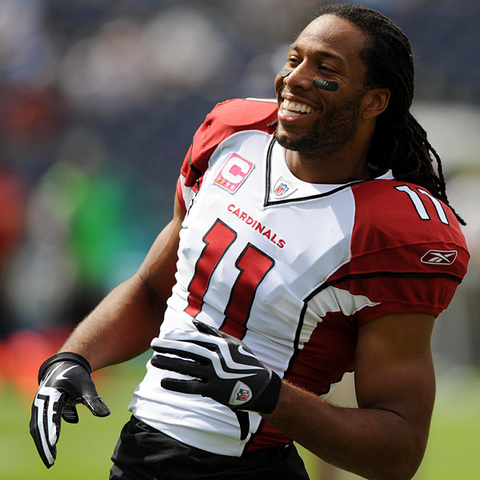 Met Larry Fitzgerald