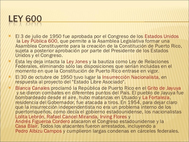 Ley Pública 600