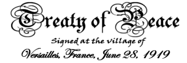 Treaty of Versailles