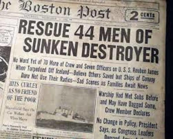 Reuben James Sank