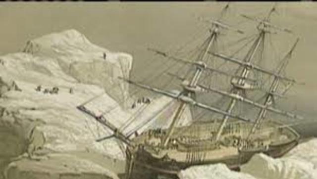 Franklin Sets Sail for Northwest Passage