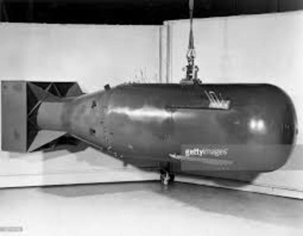 Little Boy Dropped on Hiroshima