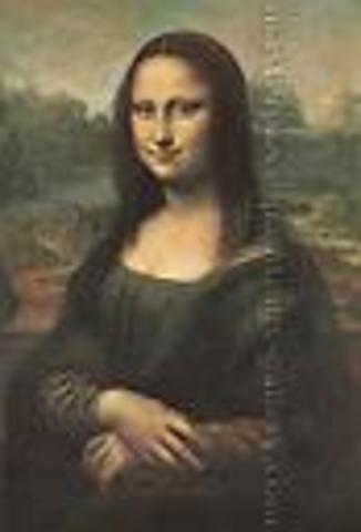 Da Vinci begins work on the second Mrs. Gioconda