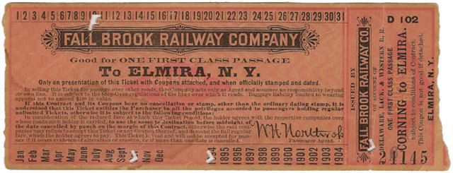 First class ticket