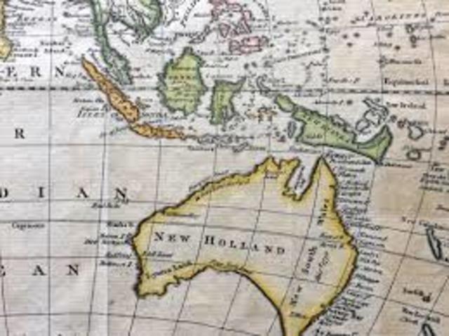 Permission to change from New Holland to Australia.