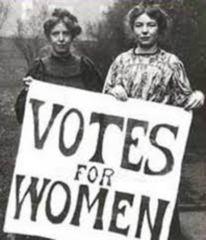 Womens Suffrage Granted