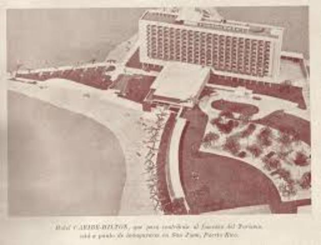 Inauguración Hotel Caribe Hilton