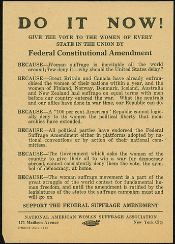 Federal Woman Suffrage