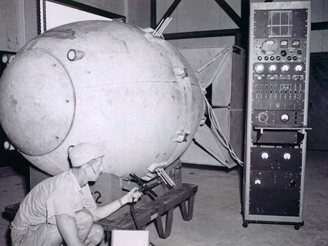 Fat Man Dropped on Nagasaki