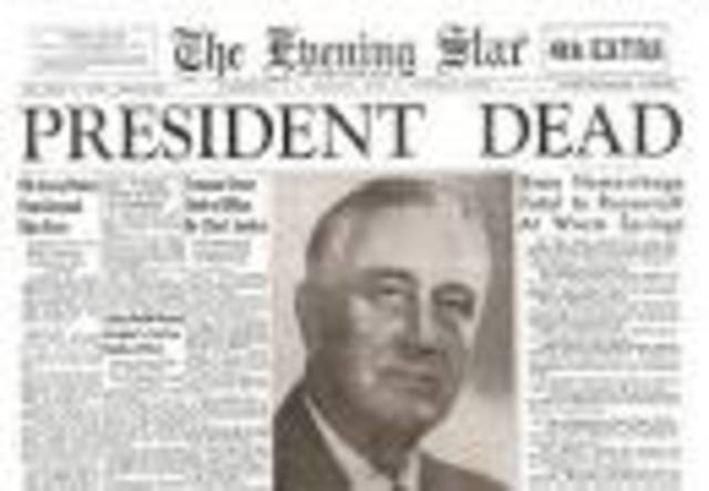 FDR Dies