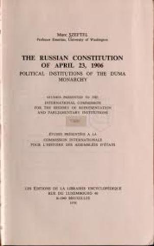 The Fundamental Laws of 1906