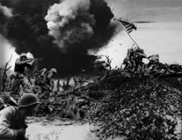 Battle of Iwo Jima Feb 19 - Mar 26