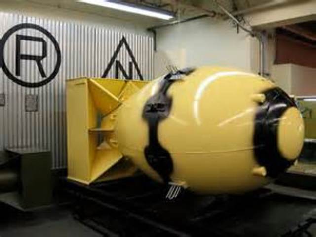 Fat Man Dropped on Nagasaki