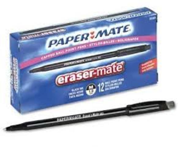 Erasable pen