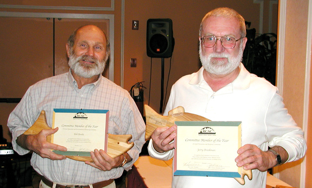 Volunteers of the year 2002