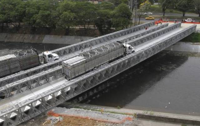 Acceso a puentes militares y rutas alternas