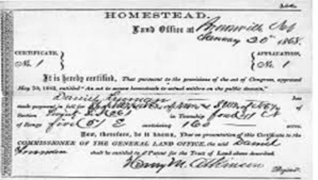 Homestead Act