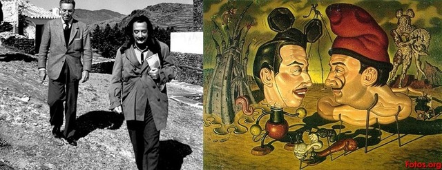 Dalí y Walt Disney