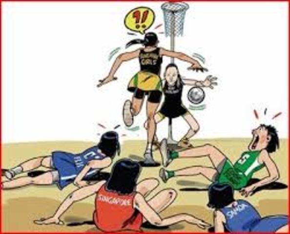 Captain of Netball and Rounders Team