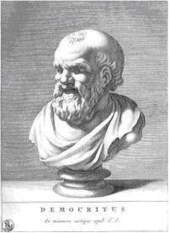 Democritus, c470-370 BC, GREECE