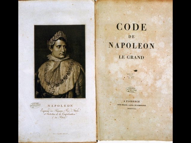 The napoleonic code