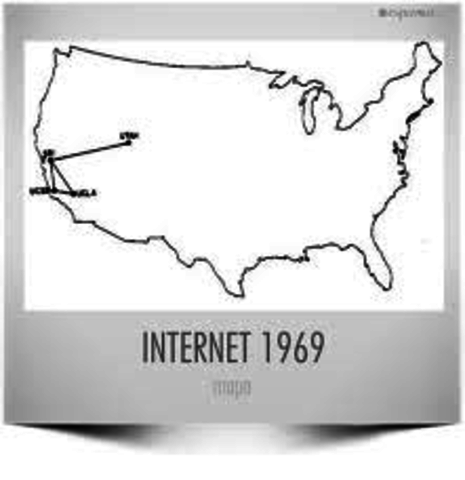 Primera conexion entre  ordenedores de stanford y UCLA