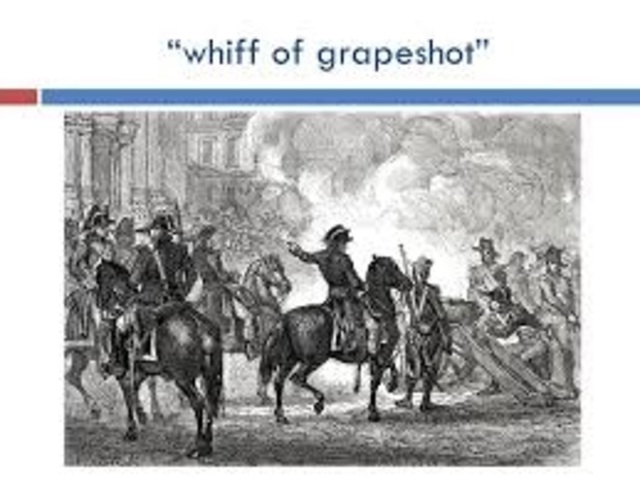 "A Whiff of Grapeshot"