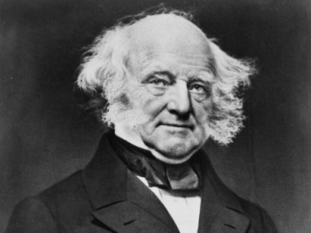 Van Buren Announces Stance on Slavery