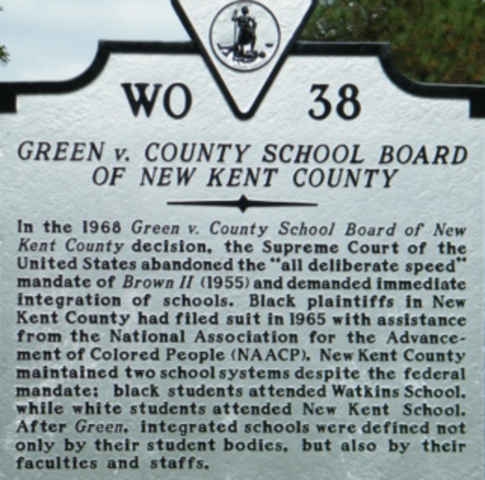 Green vs. County School Board of New Kent County
