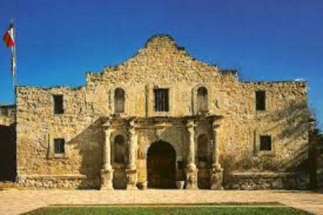 The battle of the Alamo