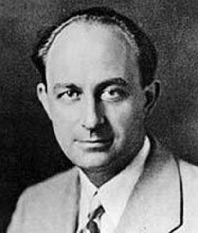 Enrico Fermi discovered new radioactive elements produced by neutron irradiation