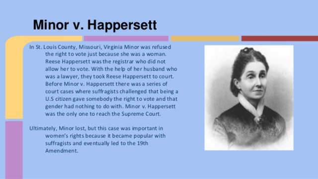Minor v. Happersett