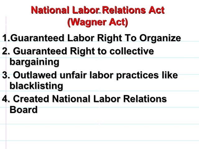 National Labor Relations Act