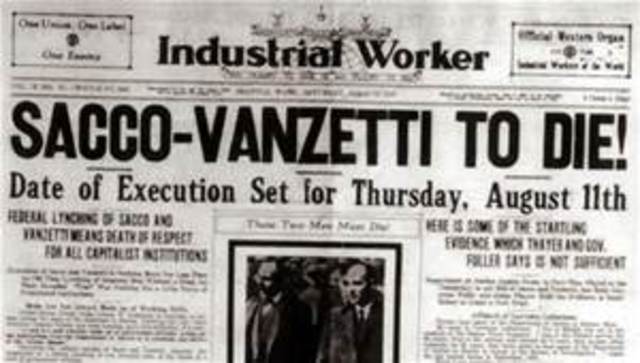 Sacco and Vanzetti Trial